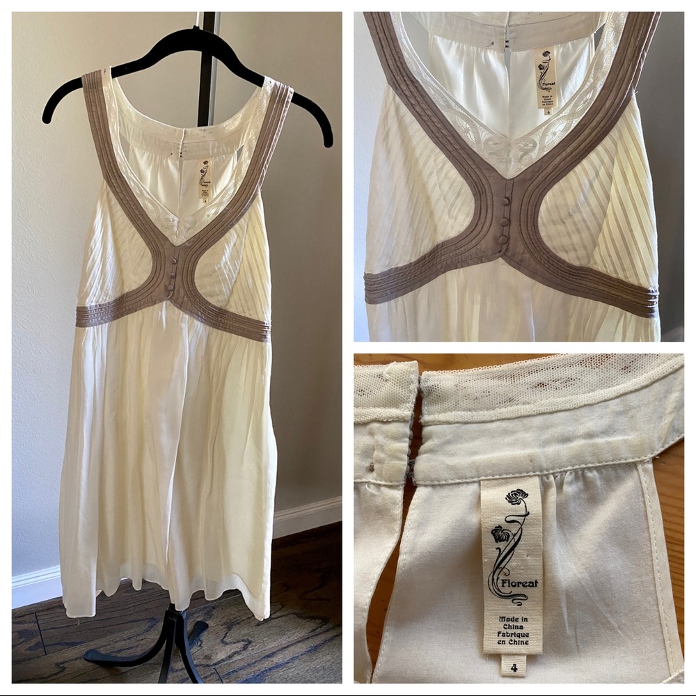 Anthropologie Size 4 - White Sundress